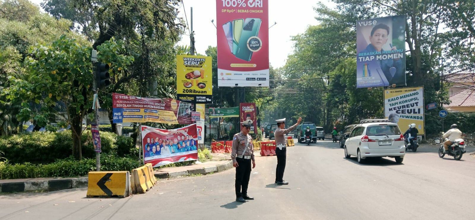 Pelayanan Prima Kepada Masyarakat, Unit Lantas Polsek Sukajadi Intensifkan Gatur Siang Tekan Angka Pelanggaran dan Lakalantas