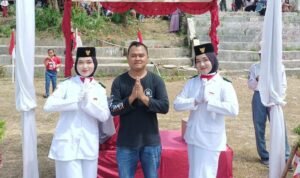 Ketua KSM GMBI Pancatengah Ikut Meriahkan Upacara HUT RI Ke-79 di Desa Cibongas