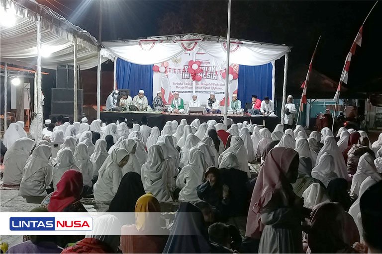 Menjelang HUT RI Ke-79 Masyarakat Kampung Sempur Desa Neglasari Gelar Acara Muhasabah dan Isthighosah