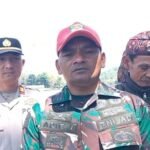 Momentum Hari Kemerdekaan RI Ke-79 Danramil 1214 Sukaraja Kibarkan Bendera Merah Putih Raksasa