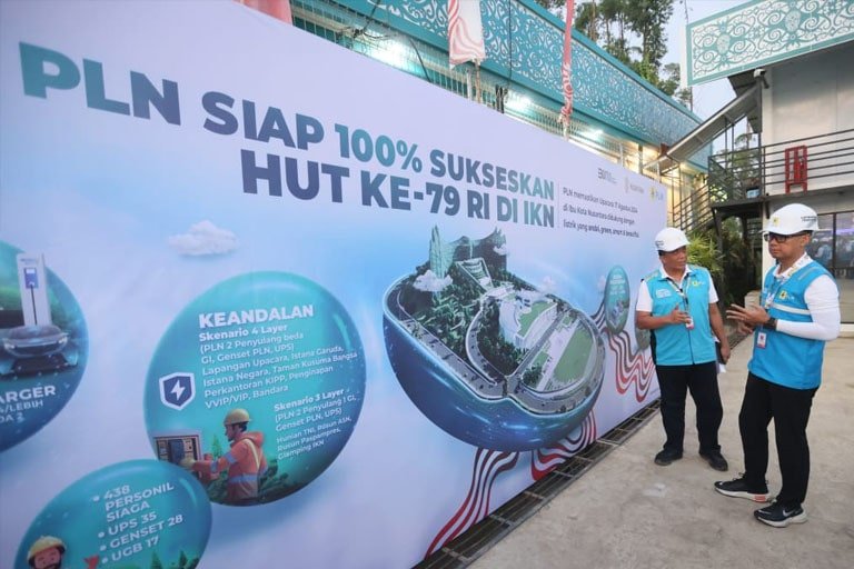 Pastikan Kelancaran HUT RI ke-79, Dirut PLN Cek Langsung Keandalan Infrastruktur Kelistrikan di IKN