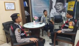 Antisipasi Tindak Kriminalitas dan Kejahatan Jalanan, Polres Ciamis Patroli di Kantor Disdik