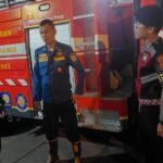 Humanis, Tiga Personel Samapta Polres Ciamis Datangi Damkar Ciamis Beri Imbauan Kamtibmas