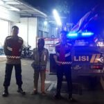 Berikan Rasa Aman di Malam Hari, Polsek Cijeungjing Polres Ciamis Intens Patroli Biru