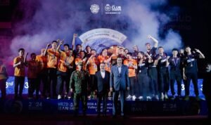 Tim Voli Bhayangkara Presisi Juara 3 AVC Men’s Club Championship 2024 di Iran