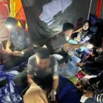 Bid Dokkes Polda Jabar Beri Pelayanan Kesehatan Kepada Anggota Polri dan Korban Gempa di Lokasi Kejadian