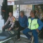 Ops Mantap Praja, Polsek Kawali Polres Ciamis Koorkom di Margamulya Beri Imbauan Kamtibmas
