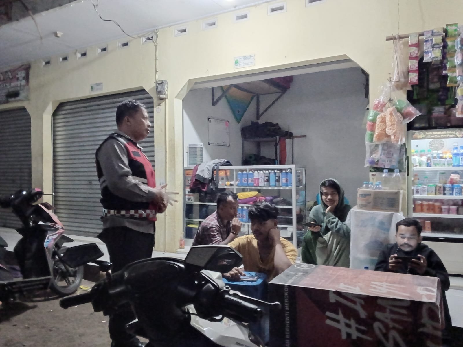 Berikan Rasa Nyaman, Polsek Rajadesa Polres Ciamis Intens Patroli KRYD ke Pemukiman Warga