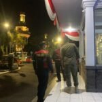 Tiga Personel Samapta Patroli Dialogis Cipta Kondisi Ops Mantap Praja Hadapi Pilkada Serentak