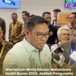 Wamentan Sudaryono Ajak Ribuan Mahasiswa Manfaatkan Bunex Kementerian Pertanian 2024 Sebagai Tempat Belajar dan Implementasi