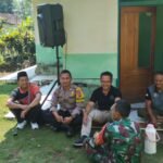 Cooling System, Polsek Cijeungjing Polres Ciamis Koorkom Kamtibmas Jelang Pilkada di Desa Kertaharja
