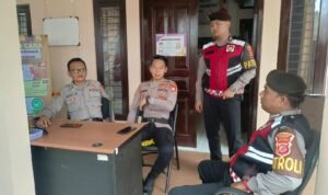 Cipta Kondisi, Polres Ciamis Patroli Dialogis ke Kantor Penyelenggara Pilkada Jaga Kondusifitas