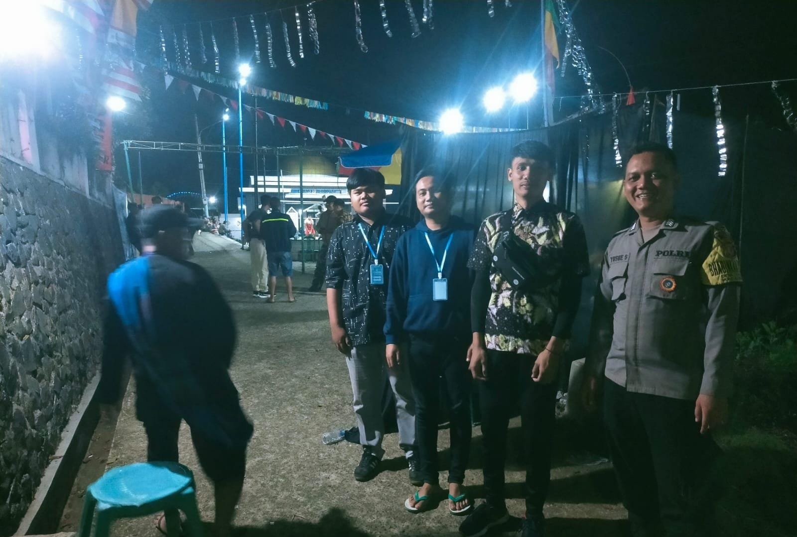 Humanis, Polsek Cipaku Polres Ciamis Patroli Dialogis ke Pemukiman Warga