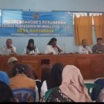 Ikuti Musrenbang Tingkat Desa Raksabaya, Polsek Cimaragas Sampaikan Imbauan Kamtibmas