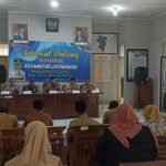 Datangi Perkantoran, Anggota Polsek Kawali Koorkom Kamtibmas Jelang Pilkada Serentak