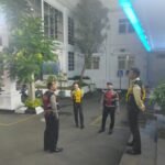 Sat Samapta Polres Ciamis Koordinasi Bersama Satpam Perbankan Antisipasi Bahaya Kamtibmas