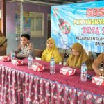 Polsek Lakbok Polres Ciamis Sosialisasikan Bahaya Narkoba ke Warga Desa Purwadadi