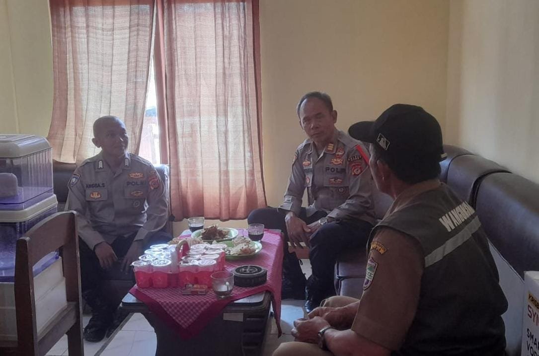 Cooling System, Polsek Rancah Polres Ciamis Koorkom Kamtibmas ke Pegawai Desa Wangunsari