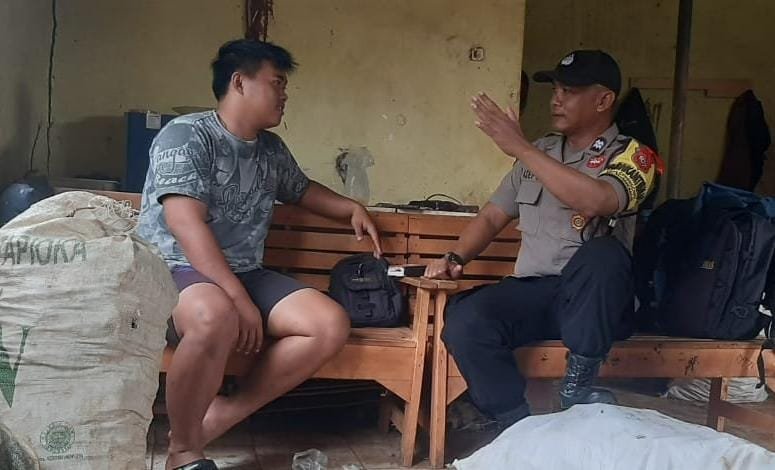 Polsek Cikoneng Polres Ciamis Koorkom Kamtibmas Wujudkan Pilkada Serentak 2024 Aman