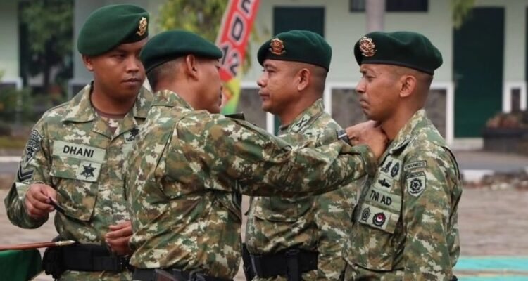 Danmenarmed 2 Kostrad Pimpin Serah Terima Jabatan Danyonarmed 12 Kostrad