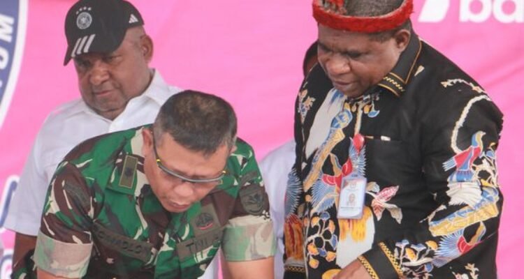 Deklarasi Kampanye Damai Digelar, Provinsi Papua Pegunungan Siap Menyambut Pesta Pemilu, Kasdim 1702/JWY: "Kami Siap Mengamankan"