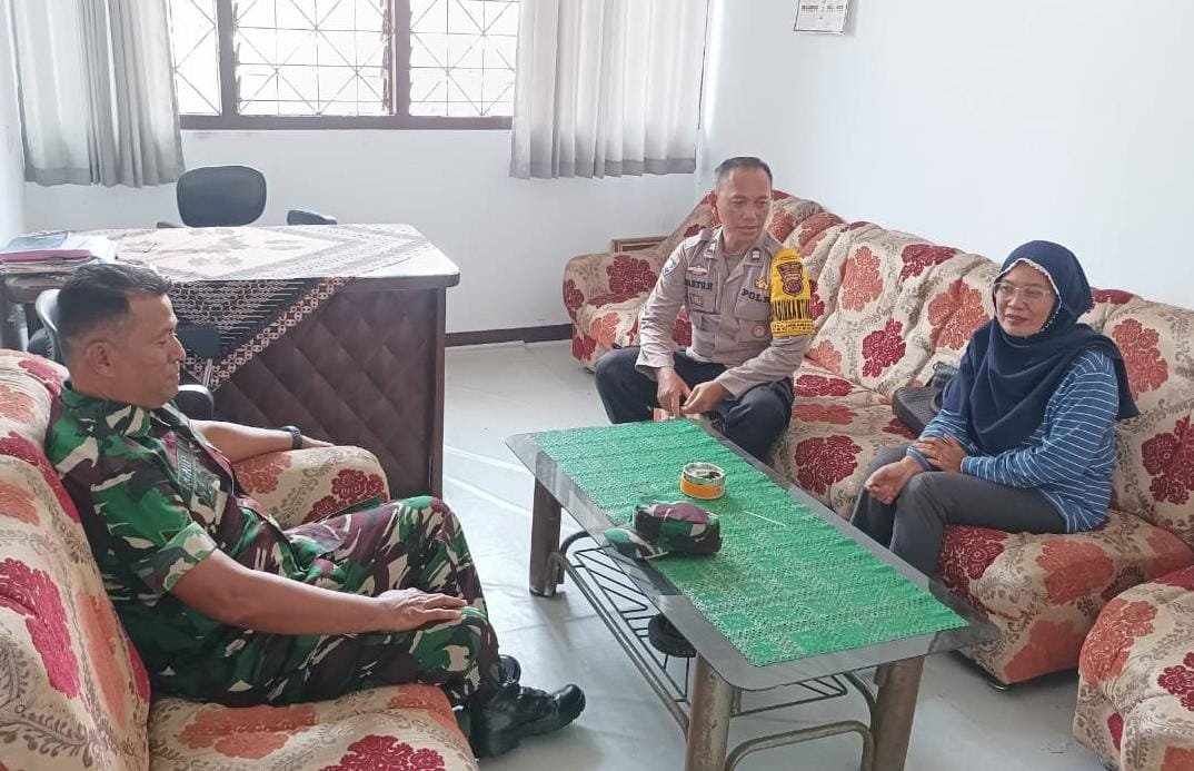 Datangi Masyarakat, Anggota Polsek Ciamis Koorkom Kamtibmas Jelang Pilkada Serentak