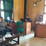 Polsek Sukadana Polres Ciamis Terjunkan Personel di Acara Rapat Minggon Desa Margaharja