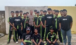 Polsek Cikoneng Polres Ciamis Datang ke SMK Karnas Sindangkasih Edukasi Bahaya Kenakalan Pelajar