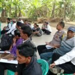 Polsek Cikoneng Polres Ciamis Ikuti Sosialisasi Perubahan RPJMDes 2022-2028 di Desa Nasol