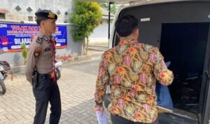 Antisipasi Tindak Kriminalitas, Satuan Samapta Polres Ciamis Beri Pengawalan TKK ke 9 Unit BRI Ciamis