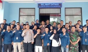 Polsek Pamarican Polres Ciamis Monitoring Pleno DPSHP Pilkada 2024 Tingkat Kecamatan