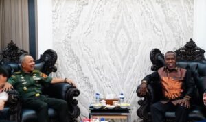 Kasum TNI Terima Kunjungan Mantan Pj Bupati Nduga