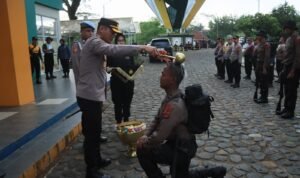 Angkatan 51 Polres Ciamis Resmi Dibaret Siap Layani dan Ayomi Masyarakat