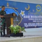 Prajurit Yonmarhanlan VI ikuti Peringatan Maulid Nabi Muhammad SAW 1446 H/2024 M