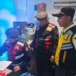 Sat Samapta Polres Ciamis Koordinasi Bersama Satpam Perbankan Antisipasi Bahaya Kamtibmas