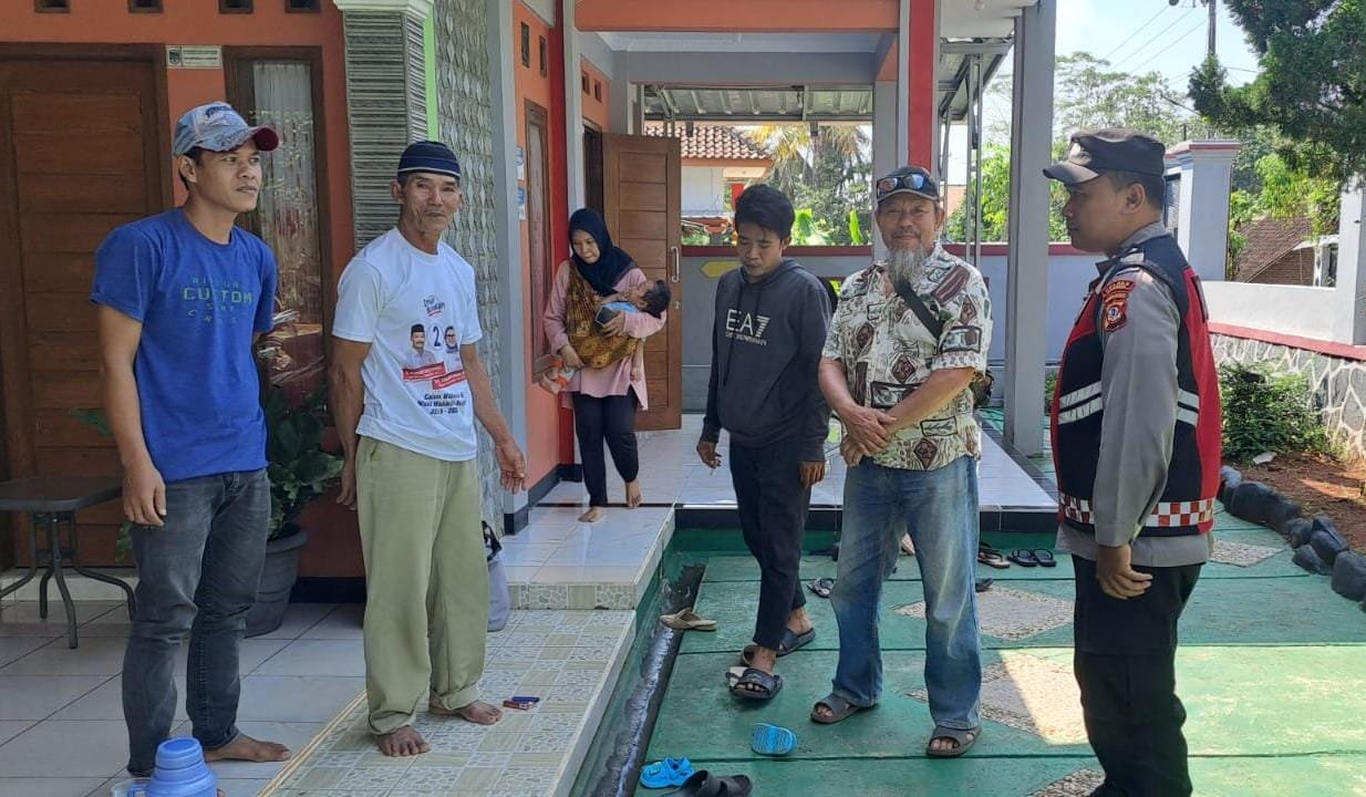 Cooling System, Polsek Cisaga Polres Ciamis Koorkom Bersama Perangkat Desa Wangunjaya