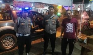 Cegah Tindak Kriminalitas di Malam Hari, Polsek Pamarican Polres Ciamis Intensifkan Patroli Biru