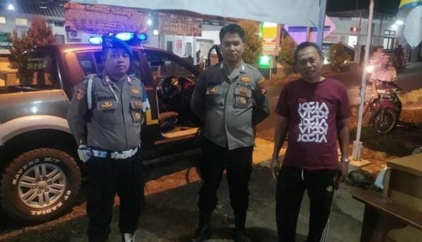 Cegah Tindak Kriminalitas di Malam Hari, Polsek Pamarican Polres Ciamis Intensifkan Patroli Biru