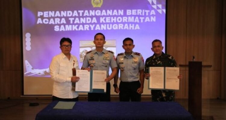 Dansat Bravo Hadiri Rapat Manuver Lapangan Penerima Penghargaan Samkarya Nugraha Oleh Presiden RI