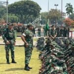 Pangkostrad Berikan Motivasi kepada Prajurit Jelang Upacara HUT ke-79 TNI