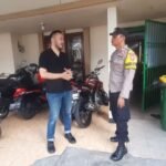 Polsek Cikoneng Polres Ciamis Datangi dan Beri Himbauan Kamtibmas ke Warga Gunungrasa
