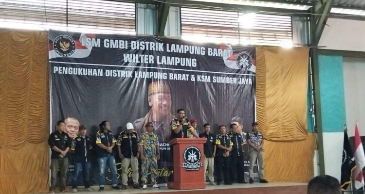 Pengukuhan LSM GMBI Distrik Lampung Barat Bersama WILTER Lampung dan KSM Sumber Jaya: Memperkuat Solidaritas untuk Kemajuan Daerah
