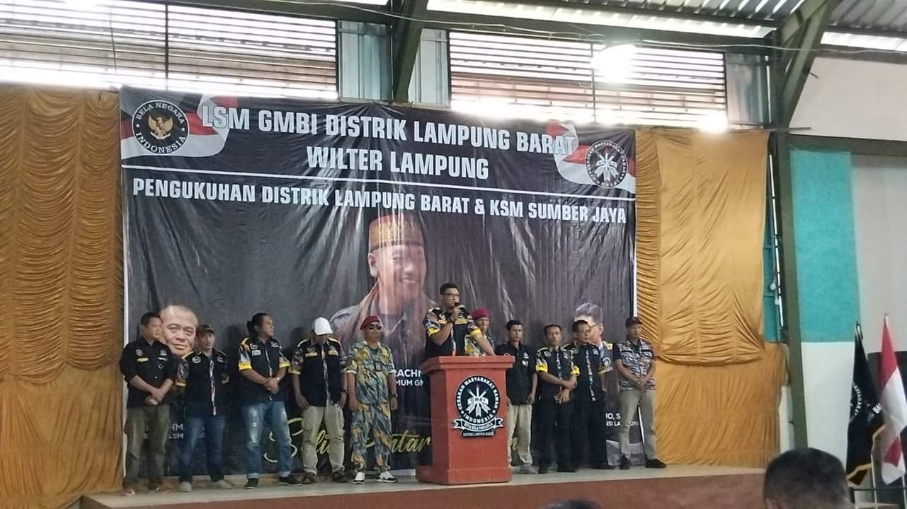 Pengukuhan LSM GMBI Distrik Lampung Barat Bersama WILTER Lampung dan KSM Sumber Jaya: Memperkuat Solidaritas untuk Kemajuan Daerah