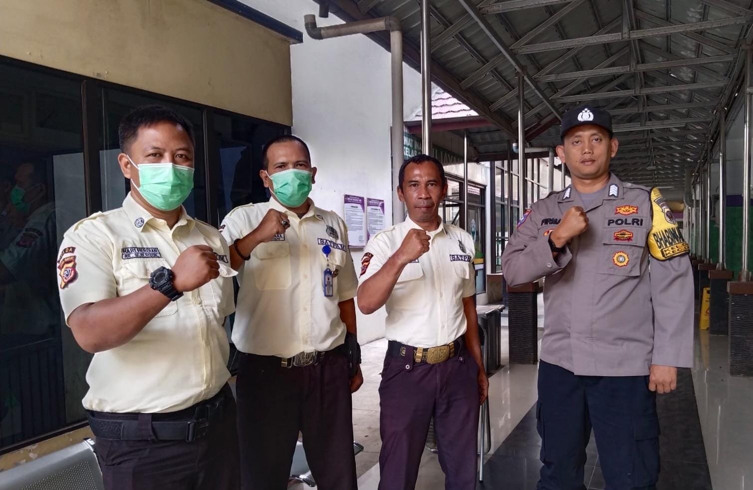Cipkon, Polsek Ciamis Polres Ciamis Koorkom Kamtibmas ke Satpam RSUD Ciamis