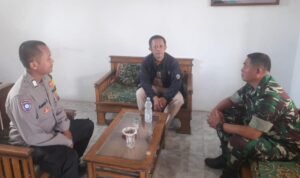 Cooling System, Polsek Rancah Polres Ciamis Koorkom Bersama Tokoh di Pasisian Desa Kaso