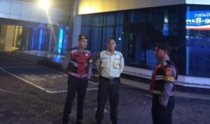 Sat Samapta Polres Ciamis Koordinasi Bersama Satpam Perbankan Antisipasi Bahaya Kamtibmas