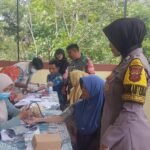 Cooling System Anggota Polsek Ciamis Koorkom Kamtibmas ke Cimamut Jelang Pilkada Serentak