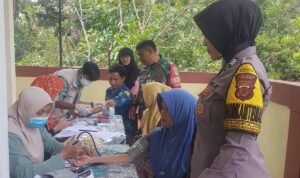 Cooling System Anggota Polsek Ciamis Koorkom Kamtibmas ke Cimamut Jelang Pilkada Serentak
