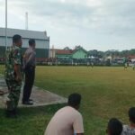 Polsek Ciamis Polres Ciamis Amankan Semi Final Sepak Bola Antar Pemuda di Desa Sadananya