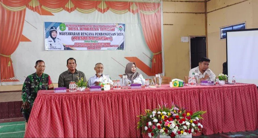 Dukung Pembangunan Di Desa Babinsa Hadiri Musrembangdes